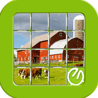 Farm Animals Sliding Puzzle