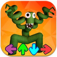 FNF Rainbow Green Friends Mod