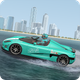 Water Car Stunt Race Car Games