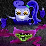 Blue & Pink Monster Escape