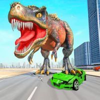 Angry Dino Rampage City Attack