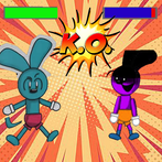 riggy vs clone fghitng