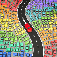 Car Parking Lot: Traffic Jam