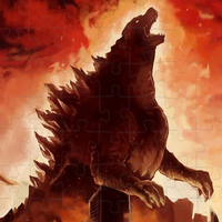 Godzilla Game Jigsaw