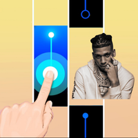NLE Choppa Music Tiles Game