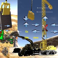 tower excavator loader fork