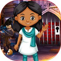 Triumphant Girl Escape