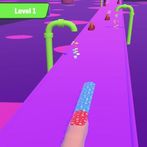 Nail stack Nail Run Girl Game