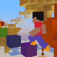 Blocky Climber Parkour Only UP