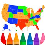 US Map Coloring