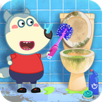 Wolfoo House Cleanup Life