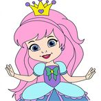Princess Coloring: Paint Game