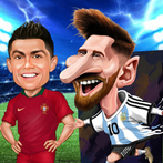 Messi Ronaldo Funny Fly Games