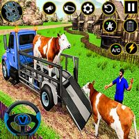 Farm Animals Transport Truck