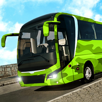Army Bus Driving Game