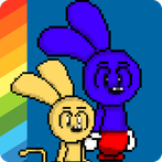 Clone Riggy Pixel Art Coloring