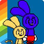 Clone Riggy Pixel Art Coloring