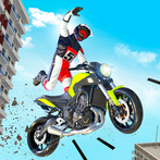 Heavy Bike Stunts Crash Games