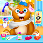 Animals Clinic Kids Care Games