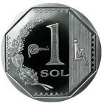 1 Sol Peruano 3D