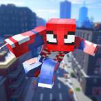 Spider Craft Rope Hero Fight