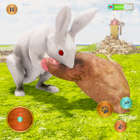 GIANT BUNNIES:RABBIT SIMULATOR