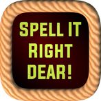 Spell It Right Dear Spell Game