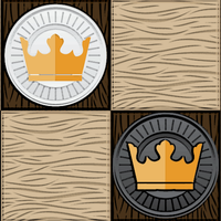 Checkers two players