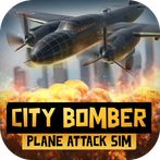 City Bomber Plane Attack Sim 2