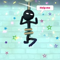 Stickman Rescue - Cut Rope P