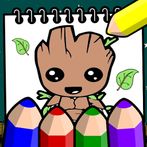 Superhero Coloring Book