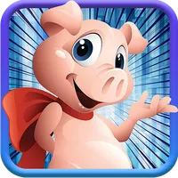 Red Bow Pig Escape