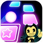 Bendy game tiles hop ball