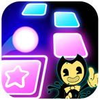 Bendy game tiles hop ball