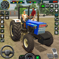 Farm Tractor Driving Game 2023