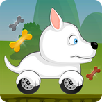 Kids Car racing games - Dogs