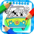 Scooby coloring doo cartoon ga