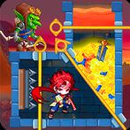 Hero Rescue: Pin Pull Game