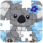 Cute Blue Koala Jigsaw Puzzle