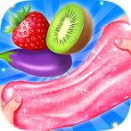 Glitter Food Makeup Slime - Ki
