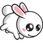 Conejito Dash salta para niños