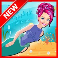 Mermaid Shark Attack : Girl Ga