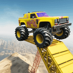 Monster Truck Stunt Truck Game