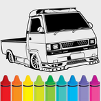 Pickup Coloring book