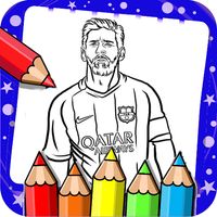Coloring World Football Player
