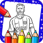 Coloring World Football Player