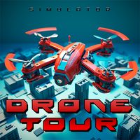 Drone Cyber City Flight Tour