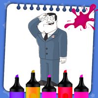 amirecan dad coloring book