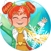 Iris si bagheta de gheata