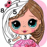 Paint by Number Girl Games